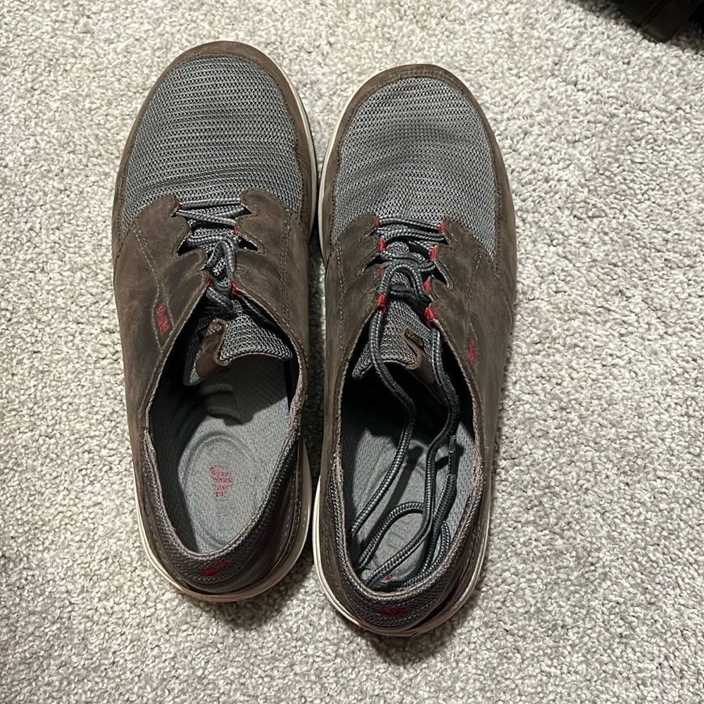 Olukai Men’s Makia Lace Shoes Charcoal Size 10 - Picture 2 of 9